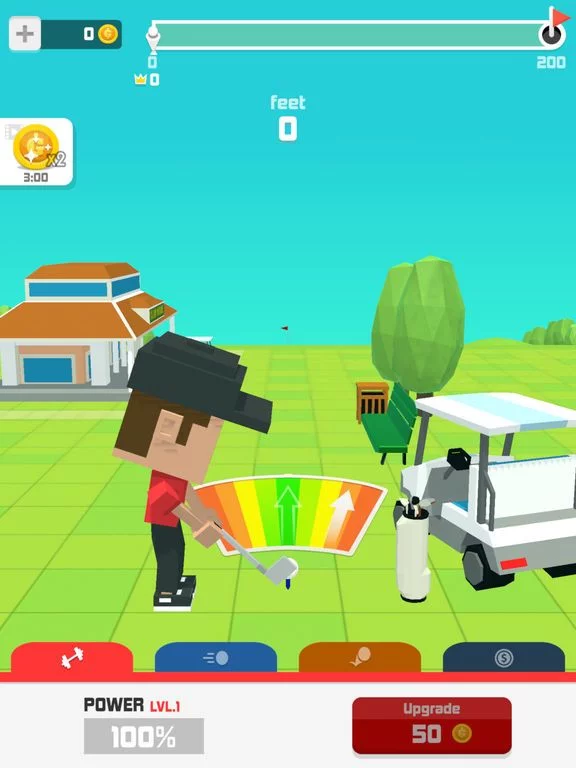 Изображение игры: Golf Smash