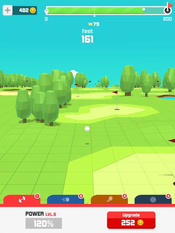 Изображение игры: Golf Smash