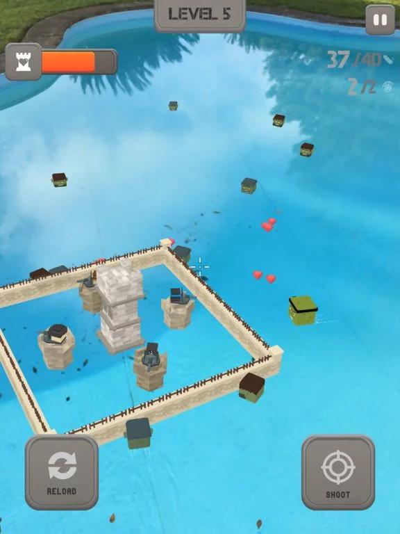 Изображение игры: AR Angry Zombies