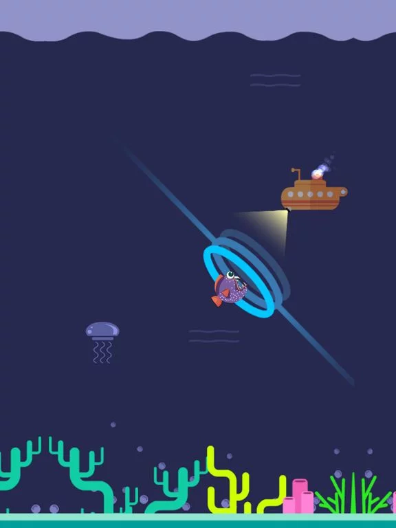 Изображение игры: Fishy Rides - One Tap Fun