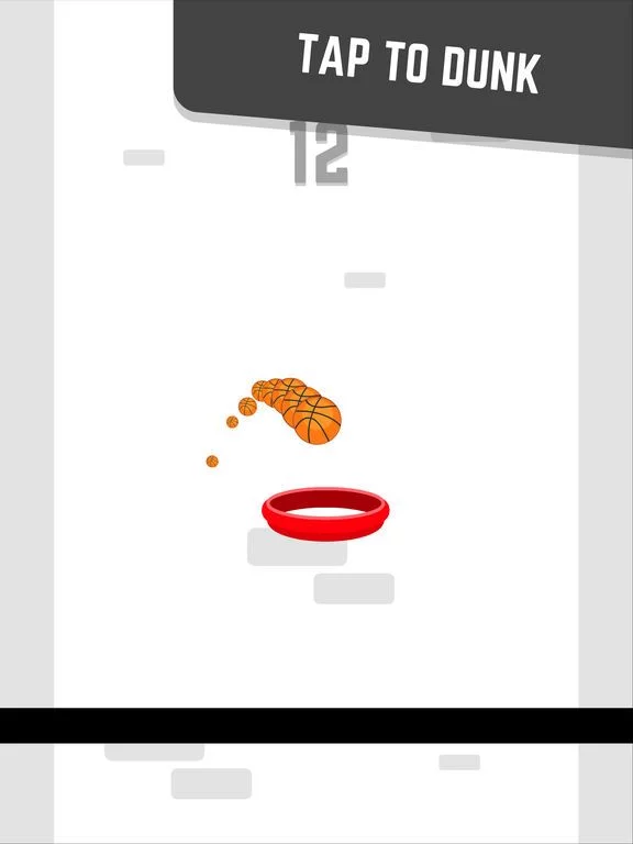 Изображение игры: Dunk Through Hoop