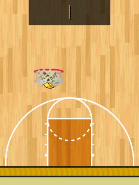 Изображение игры: Flappy Hoops Basketball Dunk