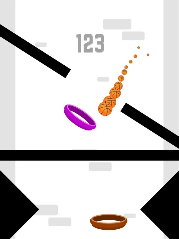 Изображение игры: Dunk Through Hoop