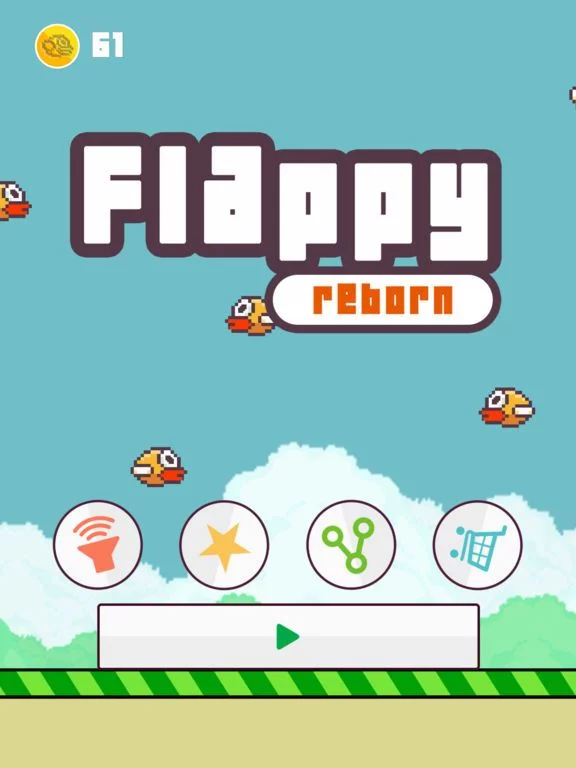 Изображение игры: Flappy Reborn - The Bird Game