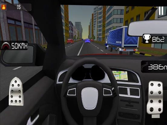 Изображение игры: Car Driving Traffic Challenges