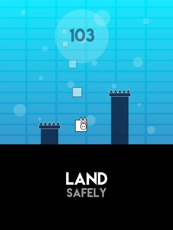 Изображение игры: Jump Over Rising Stack