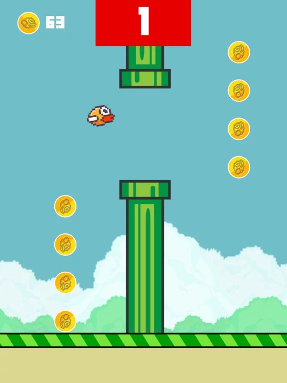 Изображение игры: Flappy Reborn - The Bird Game