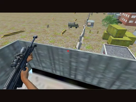 Изображение игры: Modern Sniper Fury Warrior 3D: Enemy Base Assassin