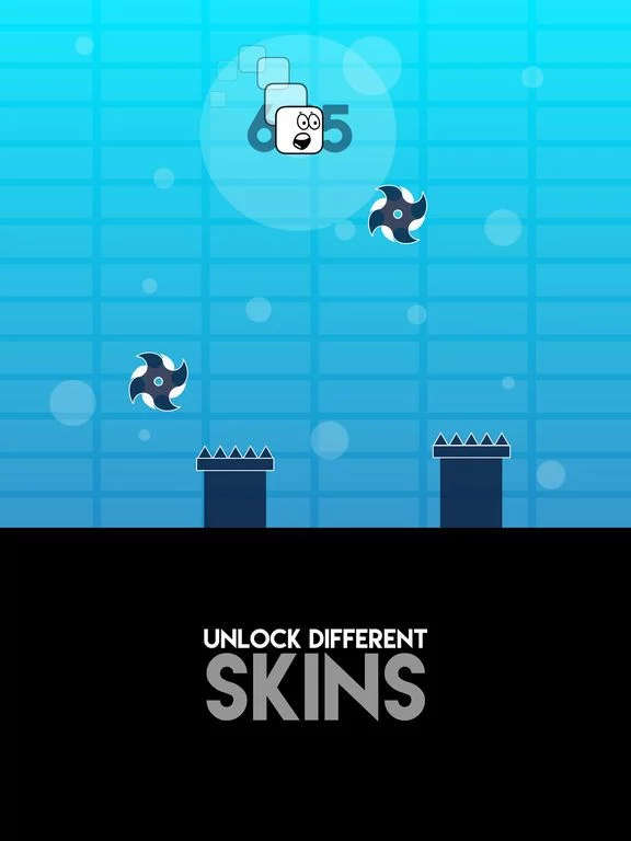 Изображение игры: Jump Over Rising Stack