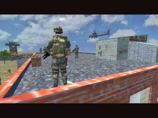 Изображение игры: Modern Sniper Fury Warrior 3D: Enemy Base Assassin