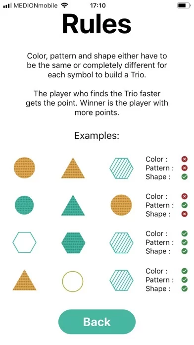 Изображение игры: Trio - the reaction game