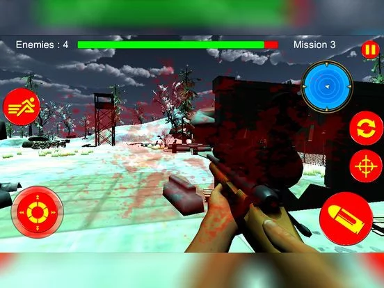 Изображение игры: Modern Commando Strike: Commando in Night Battle