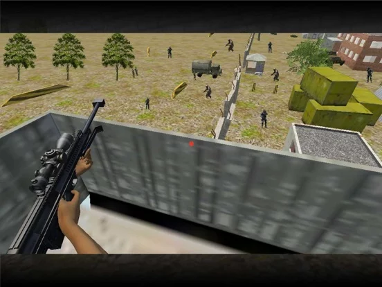 Изображение игры: Elite Army Sniper at Frontline: Commando Defense