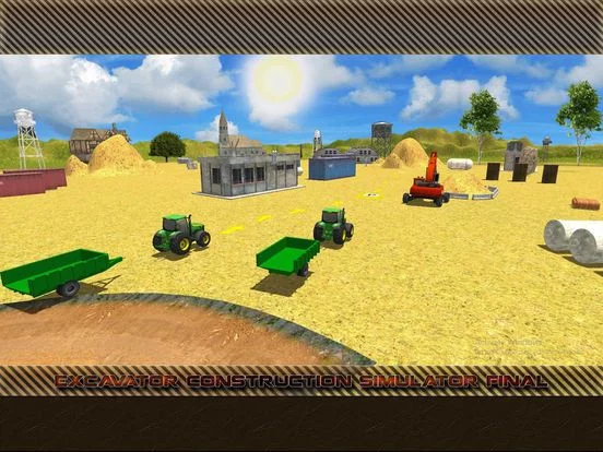 Изображение игры: Heavy Excavator Crane Simulator 3D Construction