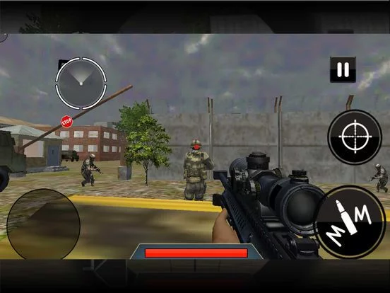 Изображение игры: Elite Army Sniper at Frontline: Commando Defense