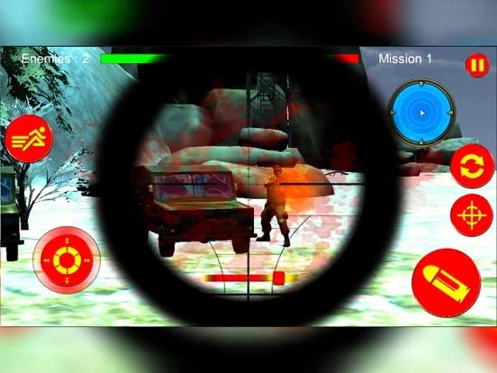 Изображение игры: Modern Commando Strike: Commando in Night Battle