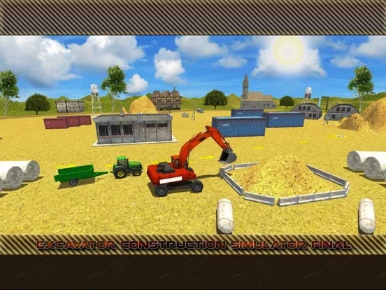 Изображение игры: Heavy Excavator Crane Simulator 3D Construction