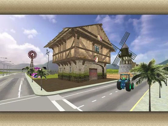 Изображение игры: Real Farm Harvesting Simulator: Tractor Driver Sim