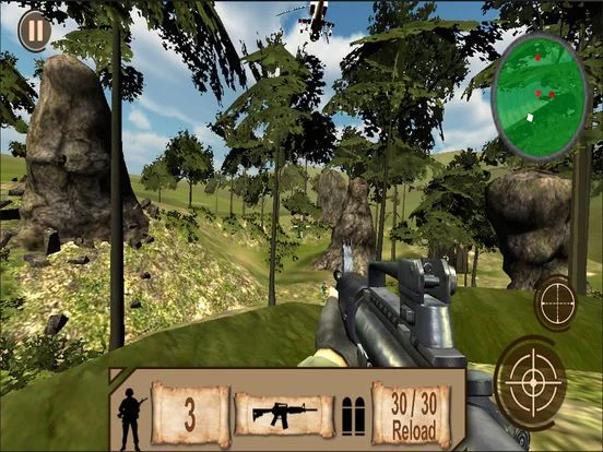 Изображение игры: Commando Jungle Adventure: Enemy Shooting