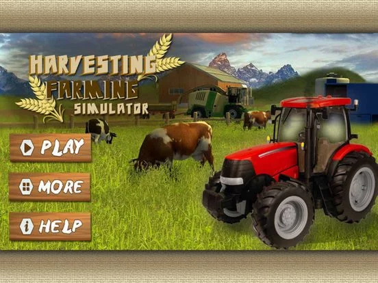 Изображение игры: Real Farm Harvesting Simulator: Tractor Driver Sim