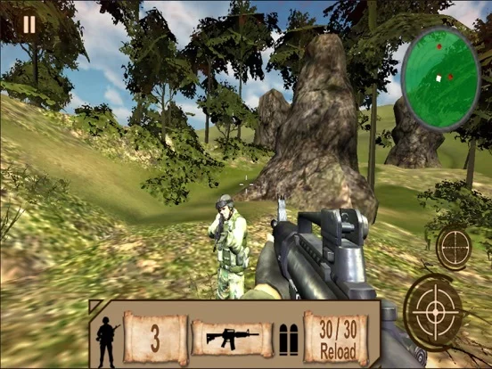 Изображение игры: Commando Jungle Adventure: Enemy Shooting