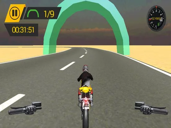 Изображение игры: Extreme Motorbike Driving