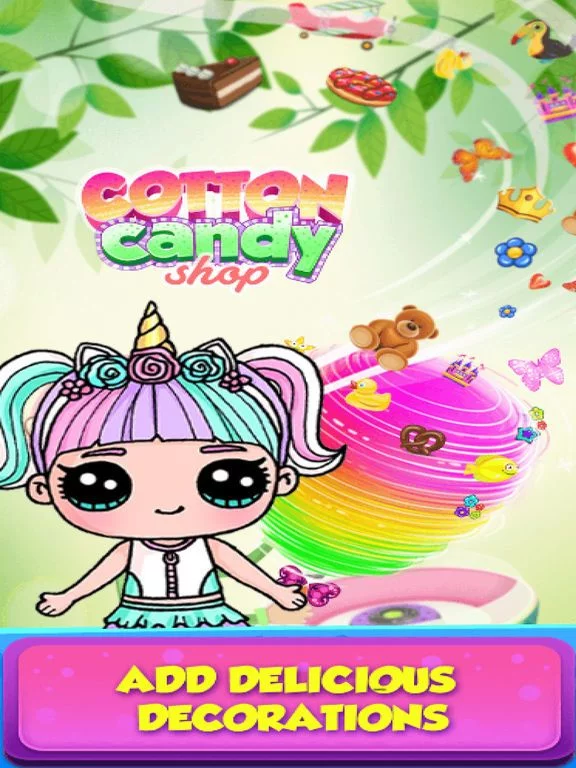 Изображение игры: Cotton Candy: Surprise Dolls