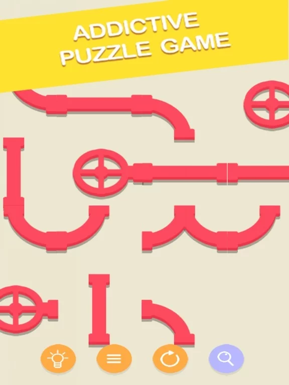 Изображение игры: Line Puzzle: Pipe Line Puzzle
