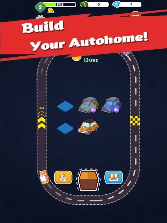 Изображение игры: Merge Car - Idle Clicker