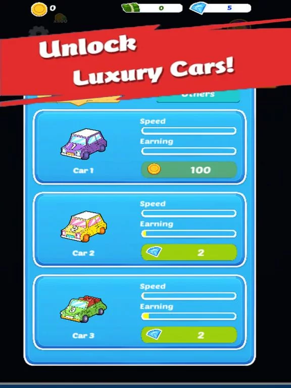 Изображение игры: Merge Car - Idle Clicker