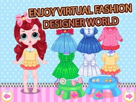 Изображение игры: LOL Dolls Dress Up Game