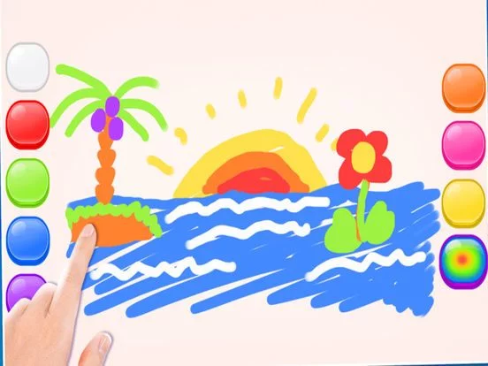 Изображение игры: Finger Painting: Draw Paint