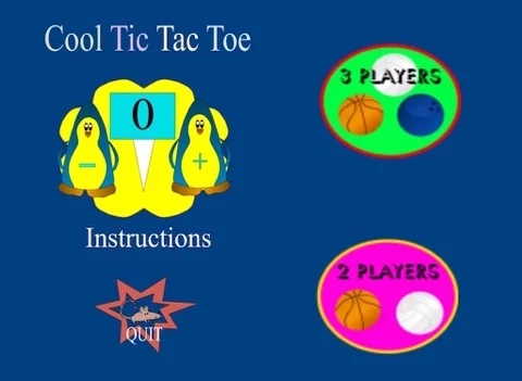Изображение игры: Cool Tic-Tac-Toe