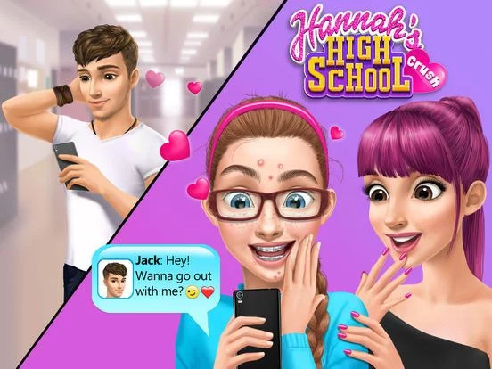 Изображение игры: Hannah's High School Crush