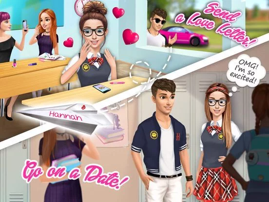 Изображение игры: Hannah's High School Crush