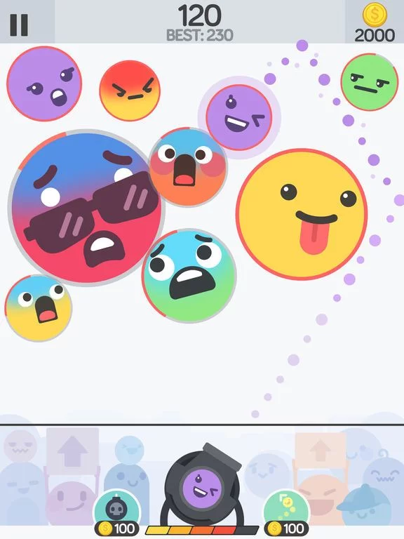 Изображение игры: Emoji Bump