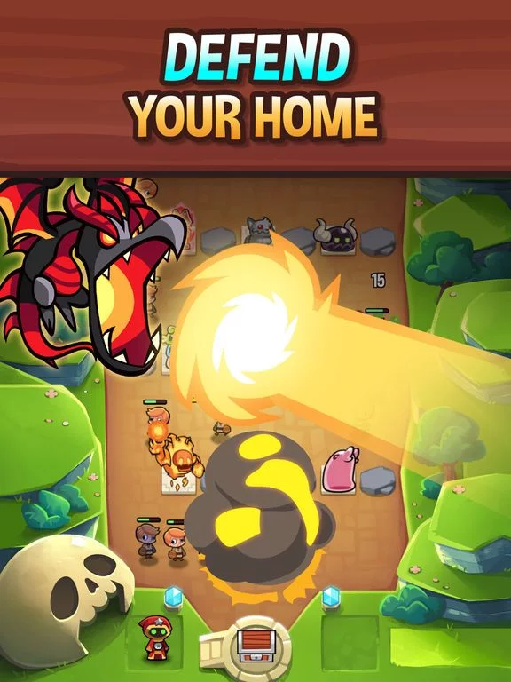 Изображение игры: Summoner's Greed: Idle RPG TD