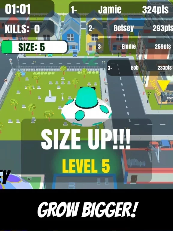 Изображение игры: Alien Battle Attack