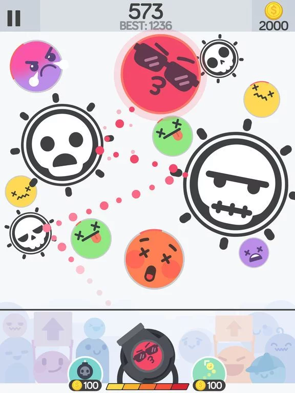 Изображение игры: Emoji Bump