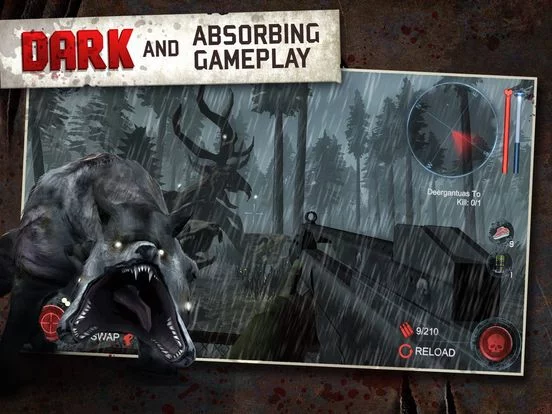 Изображение игры: Dead Forest Zombie Deer Hunter