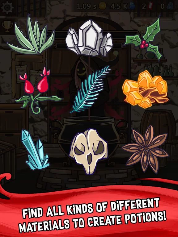 Изображение игры: Medieval Clicker Alchemy