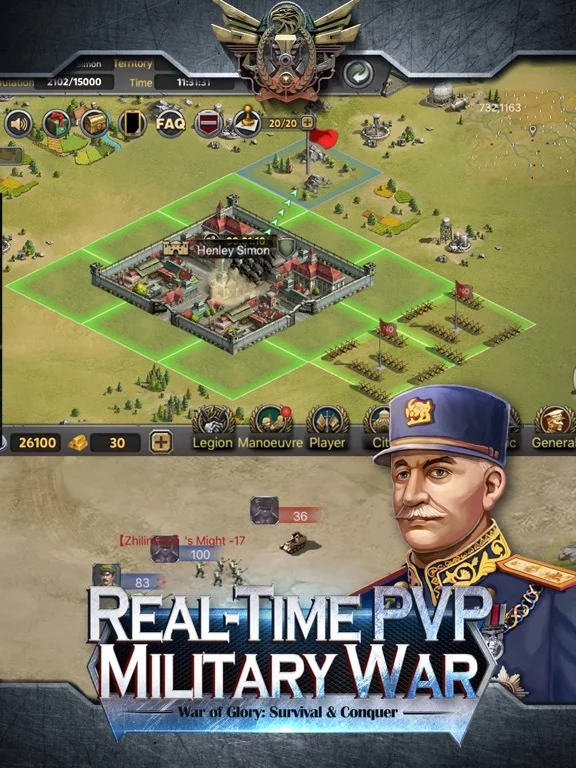 Изображение игры: War of Glory