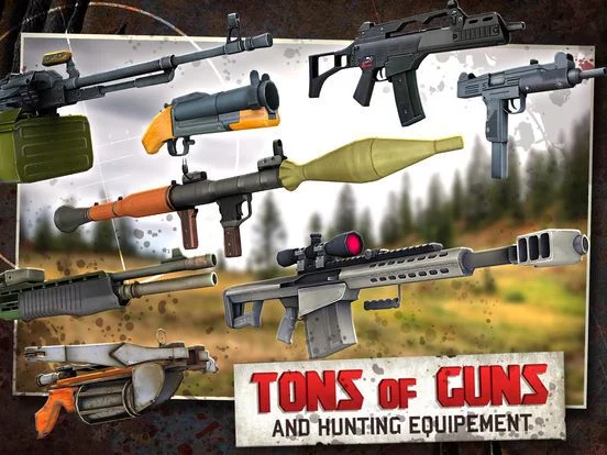 Изображение игры: Dead Forest Zombie Deer Hunter