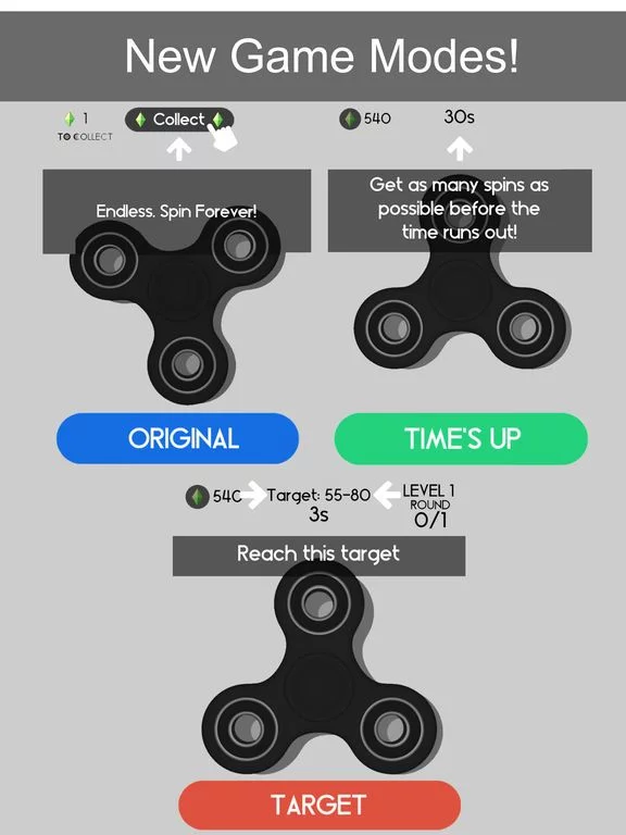 Изображение игры: Fidget Spinner Champ
