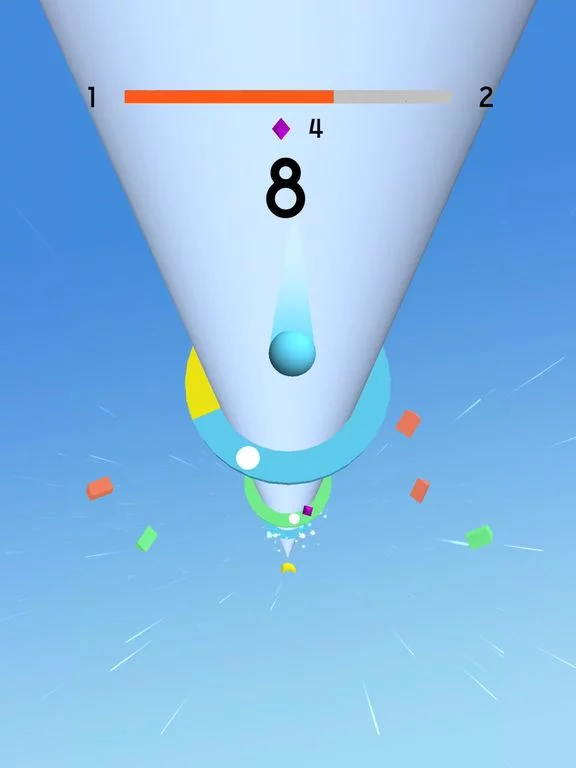 Изображение игры: Color Bounce: Ball Jump Games
