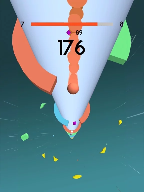 Изображение игры: Color Bounce: Ball Jump Games