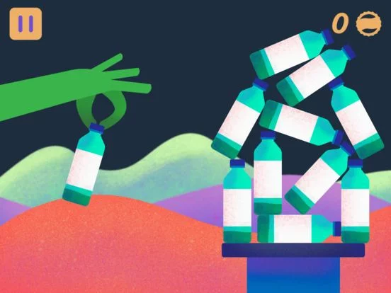 Изображение игры: Bottle Stack