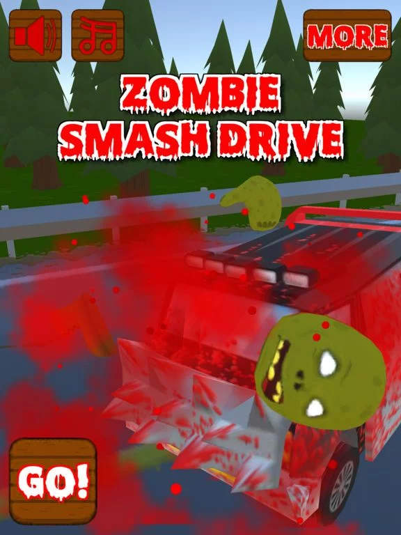 Изображение игры: Zombie Smash Drive