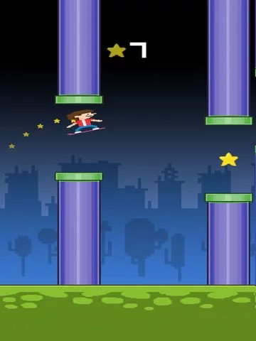 Изображение игры: Huvr McFly FREE - Back to The Hoverboard Smash!