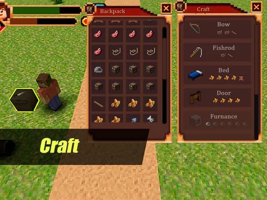 Изображение игры: Survival Evolve Primal Craft